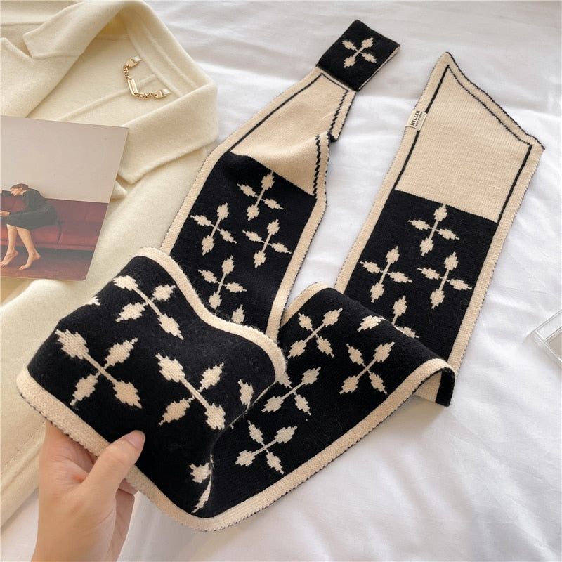 Melvin צעיף סרוג קלאסי