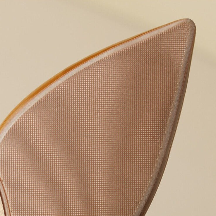 Arron נעלי סירה עקב מעור