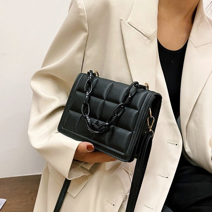 Abbey תיק צד בטקסטורה