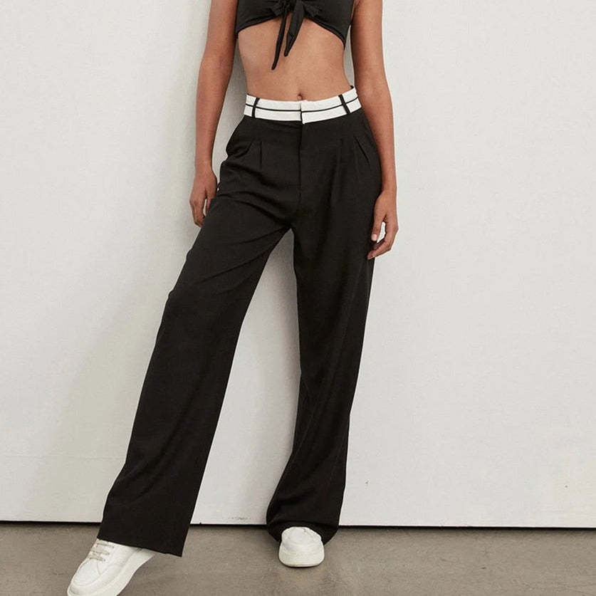 Conall מכנסיים ארוכים בגזרה רחבה