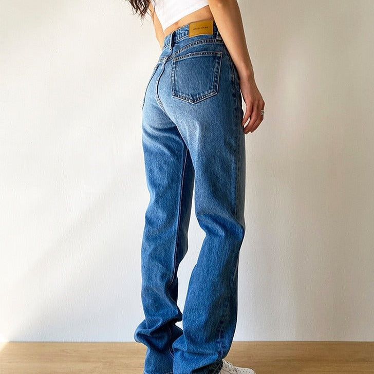 Kylie ג'ינס בגזרה ישרה