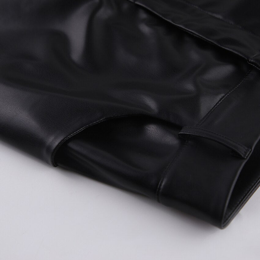 Liana מכנסיים דמוי עור