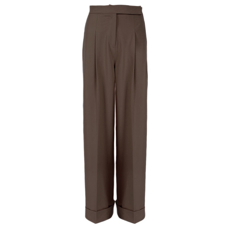 Kemp מכנסיים מחוייטים בגזרה רחבה