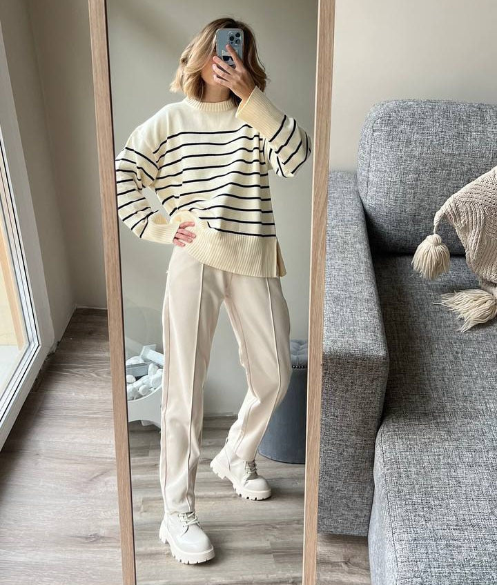 Bruce מכנסים מחוייטים בגזרה גבוהה