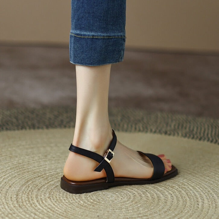 Tyrell סנדלים שטוחים עם רצועות Outlet