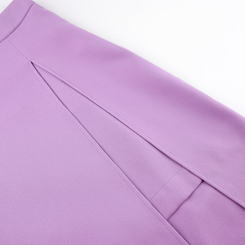 Bill חצאית מידי עם שסע