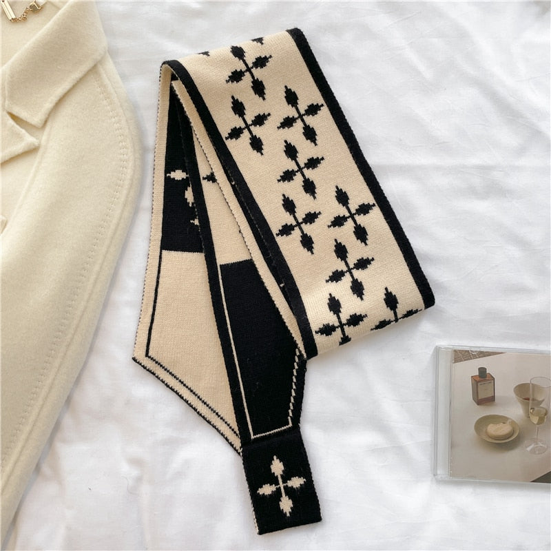 Melvin צעיף סרוג קלאסי