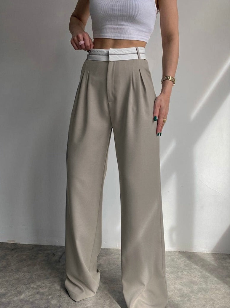 Conall מכנסיים ארוכים בגזרה רחבה