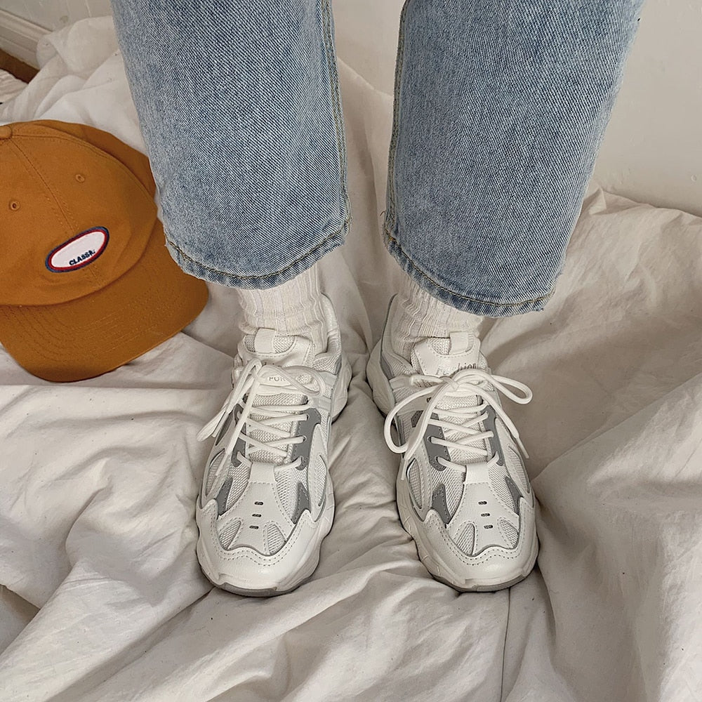 Maya נעלי סניקרס צ'אנקי