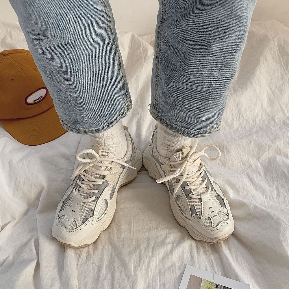 Maya נעלי סניקרס צ'אנקי