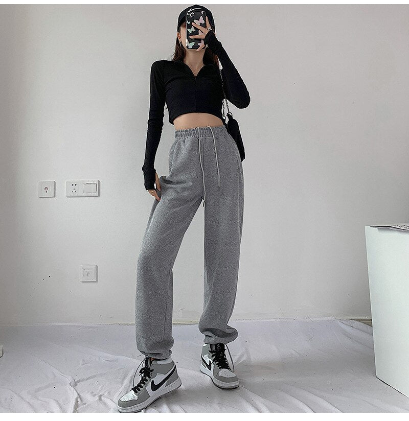 Morgan מכנסי טרנינג עם כיסים