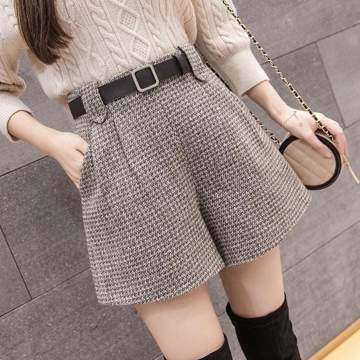 Benke מכנסיים קצרים עם חגורה