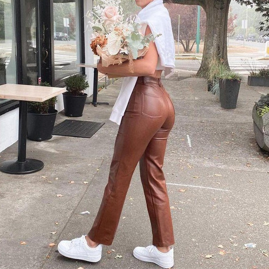 Lexi מכנס דמוי עור
