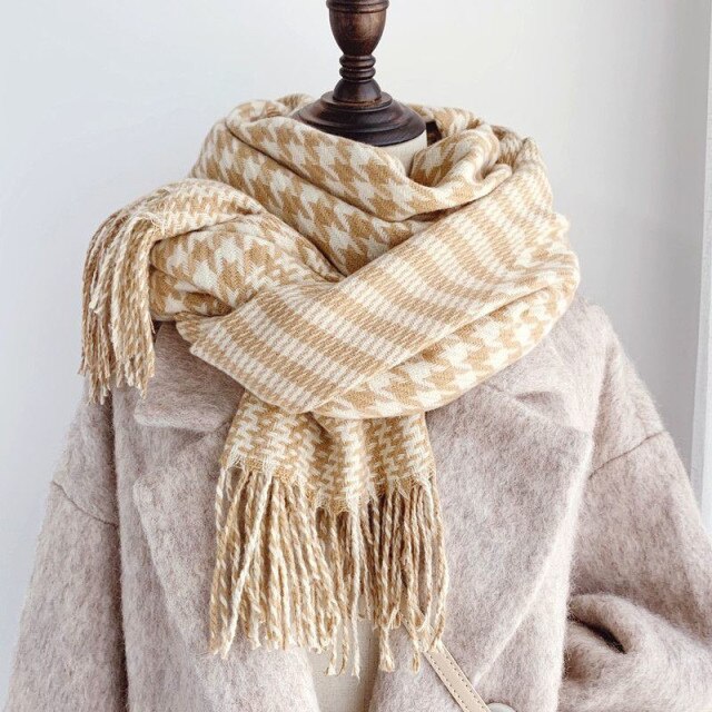 Suvi צעיף צבעוני עבה